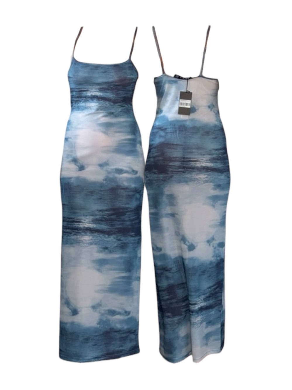 NWT Lioness Oceanic Blue Maxi Dress